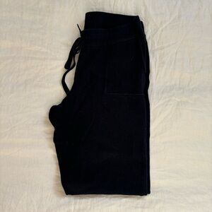 J. Crew Black Jogger Pants in Cotton Cashmere